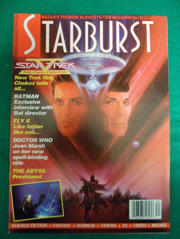 Starburst magazine - issue 133 - Star Trek the final frontier