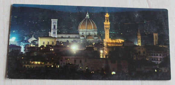 Postcard - Firenza - Panorama by night - 564
