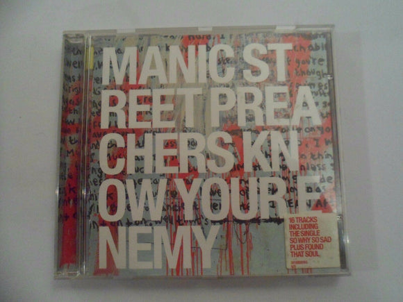 Manic Street Preachers - Know Your Enemy - Cd Album - B16
