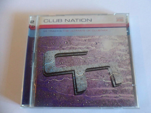 Club Nation - 35 Tracks The Ultimate UK Club Mix - 2 x CD Album - B16