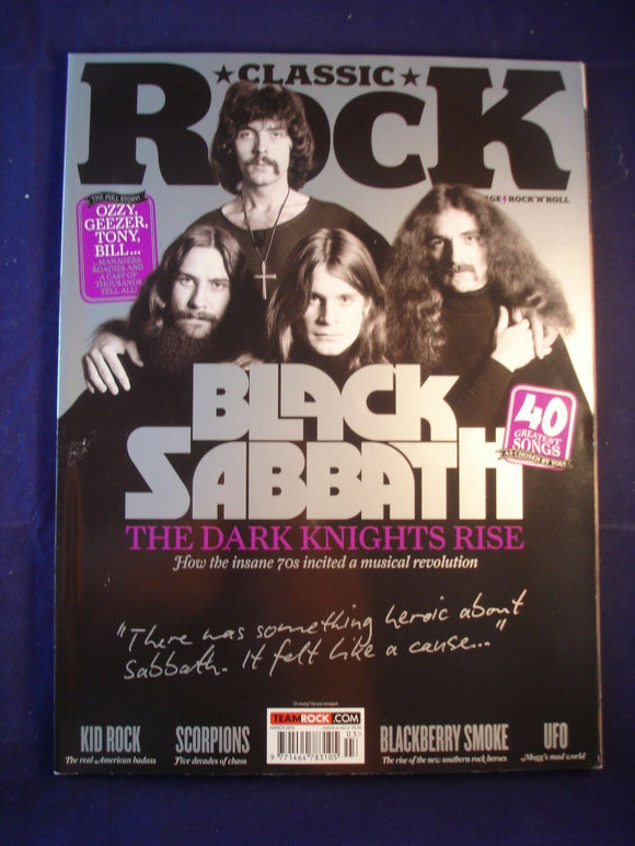 Classic Rock  magazine - Issue 207 - Black Sabbath
