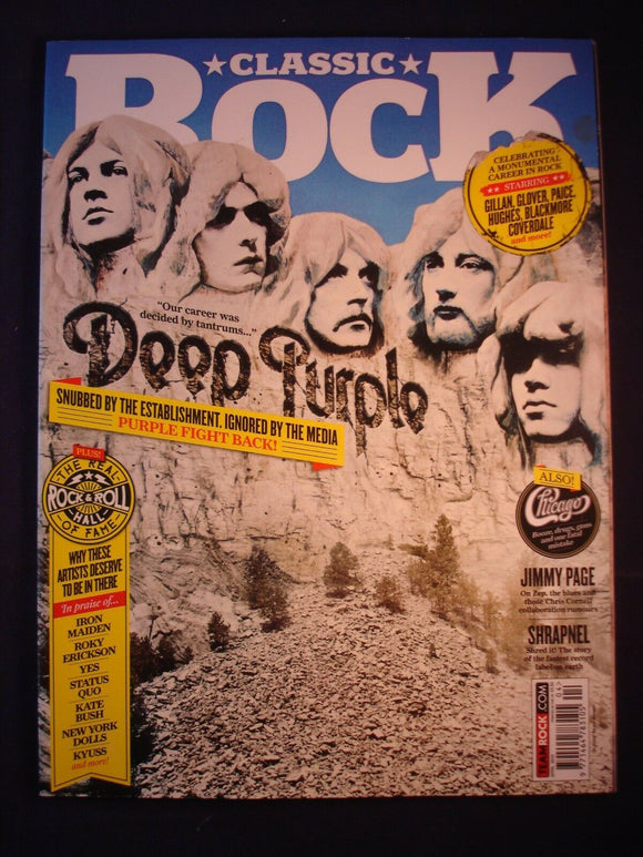 Classic Rock  magazine - Issue 208 - Deep Purple - Motorhead