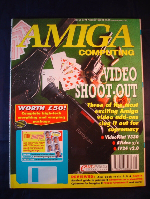 Amiga Computing Magazine - issue 63 - August 1993