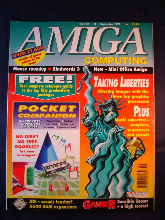 Amiga Computing Magazine - issue 52 - September 1992