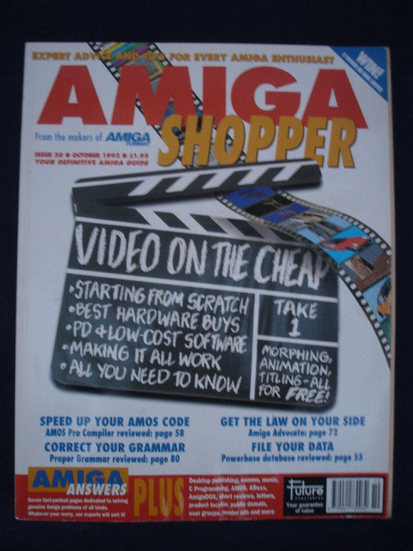 Amiga Shopper - Issue 30 - October 1993