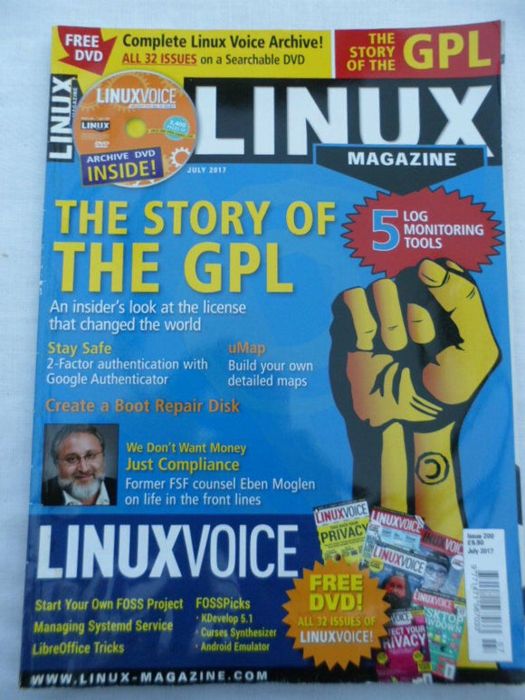Linux Magazine - July 2017 - The story of the GPL