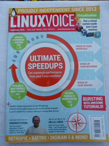 Linux Voice Magazine -  September 2016 - Ultimate speedups