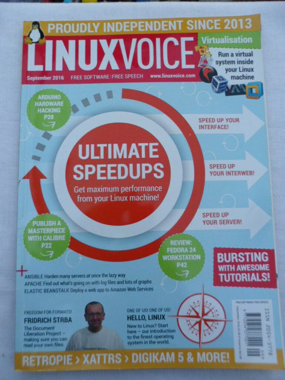 Linux Voice Magazine -  September 2016 - Ultimate speedups