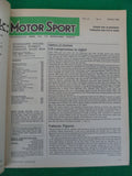Motorsport Magazine - March 1984  - Contents shown in Photographs