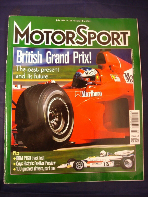 Motorsport Magazine - July 1999 - British Grand Prix