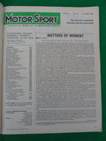 Motorsport Magazine - October 1980 - Contents shown in Photographs