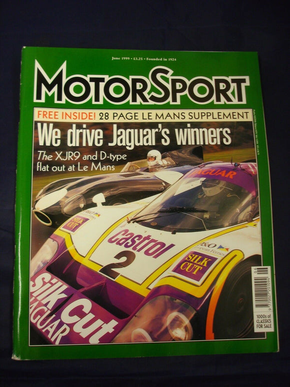 Motorsport Magazine - June 1999 - Jaguars, flat out at Le Mans