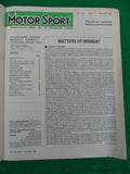 Motorsport Magazine - January 1983 - Contents shown in Photographs
