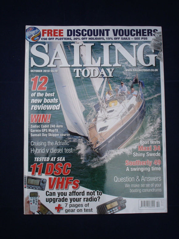 Sailing today - Oct 2010  - Maxi 34 - Southerly 49 - Sharpie