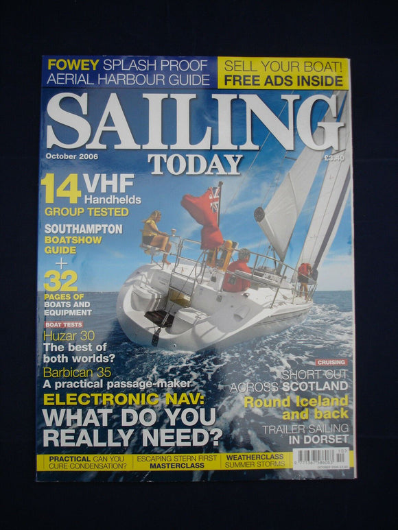 Sailing today - Oct 2006 - Huzar 30 - Barbican 35 - Fowey Harbour