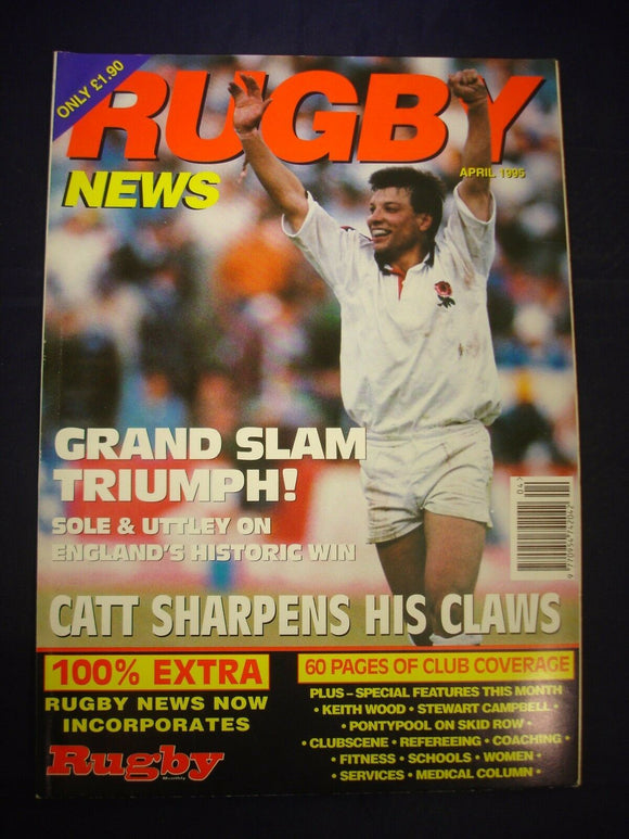 Rugby News magazine  - April 1995