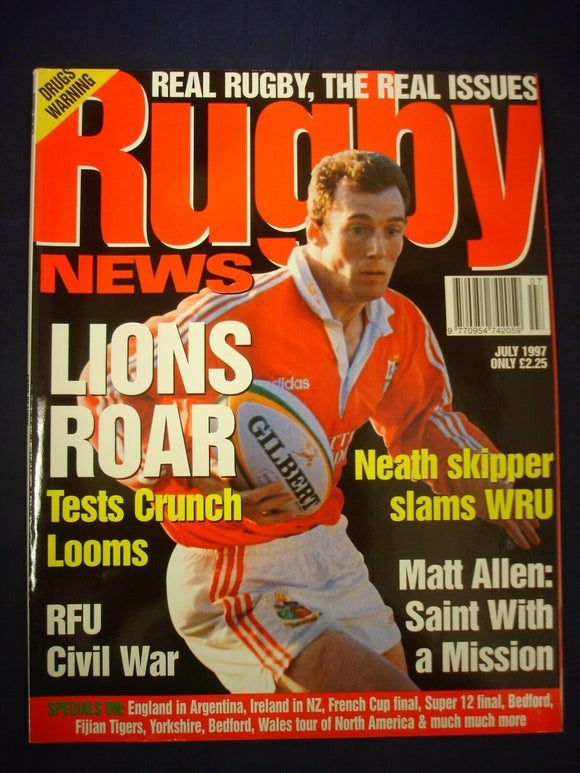 Rugby News magazine  - July 1997