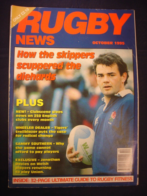Rugby News magazine  - October 1995