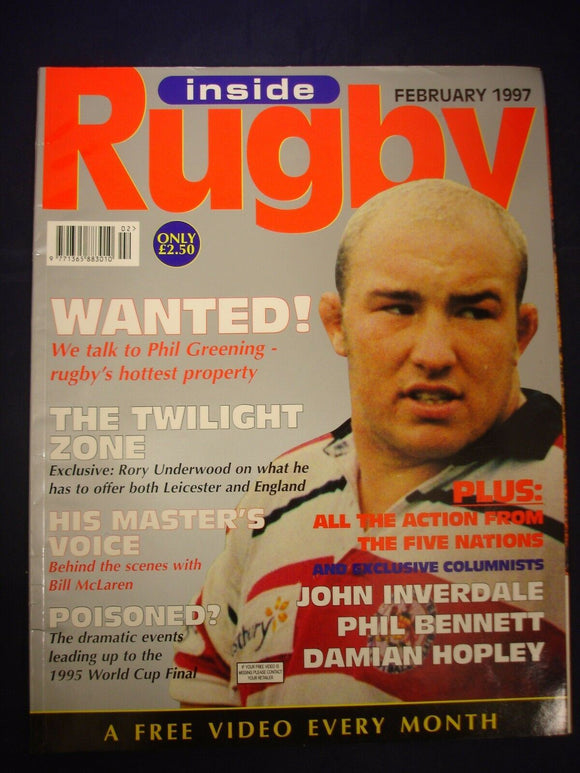 Inside Rugby magazine  - February 1997