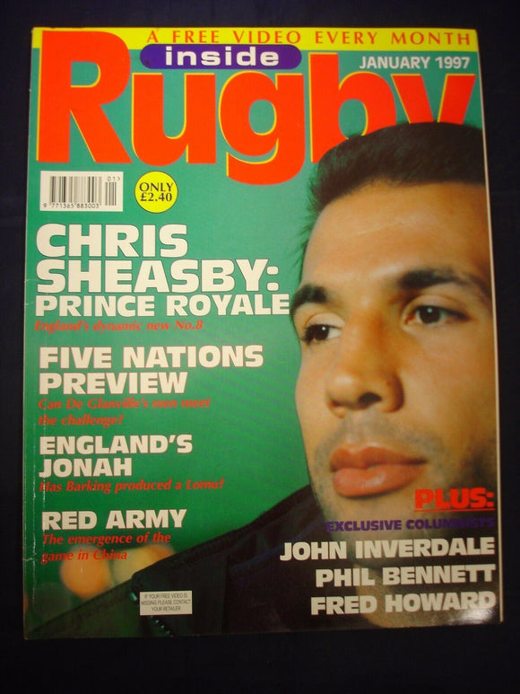 Inside Rugby magazine  - January 1997