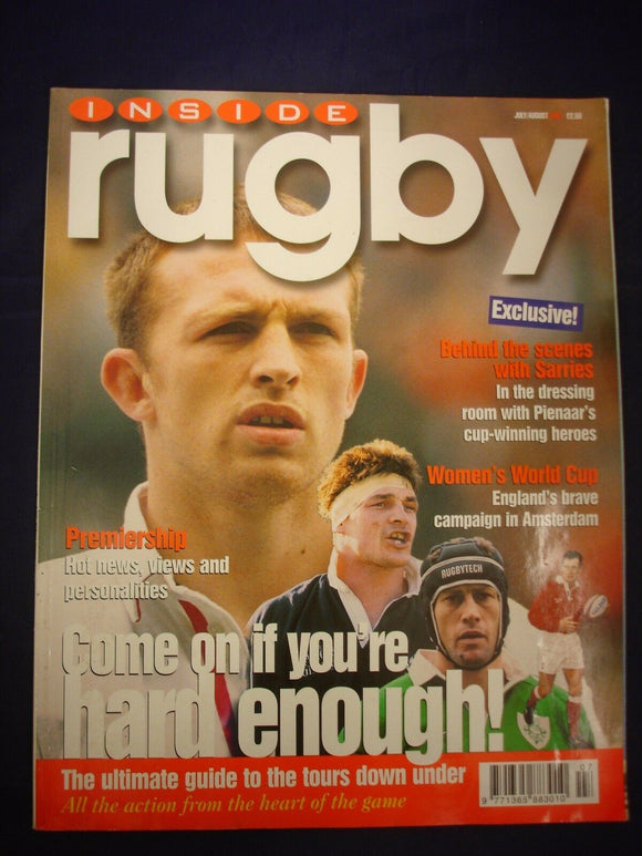 Inside Rugby magazine  - July/August 1998