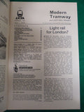 Modern Tramway Magazine - February 1981 - Contents shown in Photographs