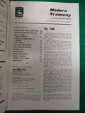 Modern Tramway Magazine - December 1962 - Contents shown in photographs