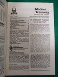 Modern Tramway Magazine - January 1982 - Contents shown in Photographs
