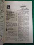 Modern Tramway Magazine - April 1970 - Contents shown in photographs
