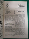 Modern Tramway Magazine - June 1981 - Contents shown in Photographs
