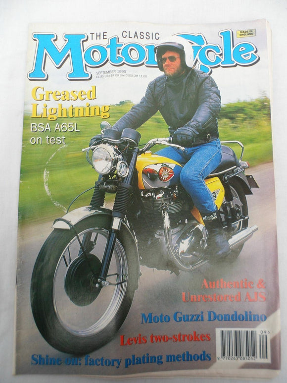 The Classic Motorcycle - Sep 1993 - BSA A65L on test