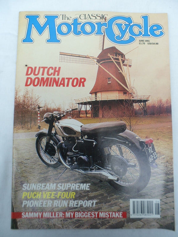 The Classic Motorcycle - June 1991 - Dominator - Sunbeam - Puch