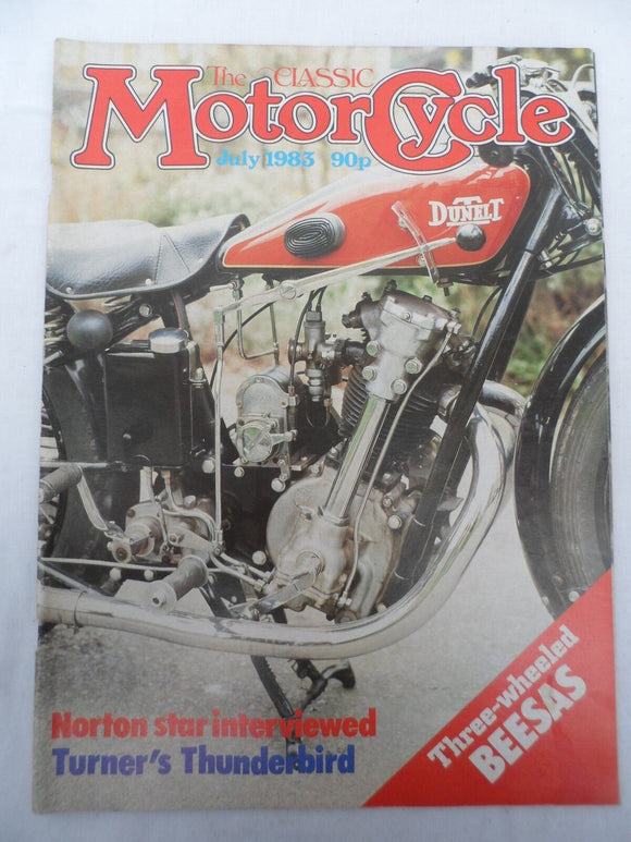 The Classic Motorcycle - July 1983 - Turner's Thunderbird