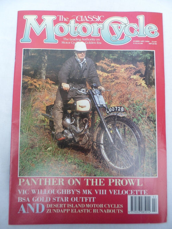 The Classic Motorcycle - Feb 1990 - Gold Star - Velocette - Panther