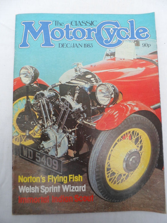 The Classic Motorcycle - Dec/Jan 1983 - Norton - AJS - Indian