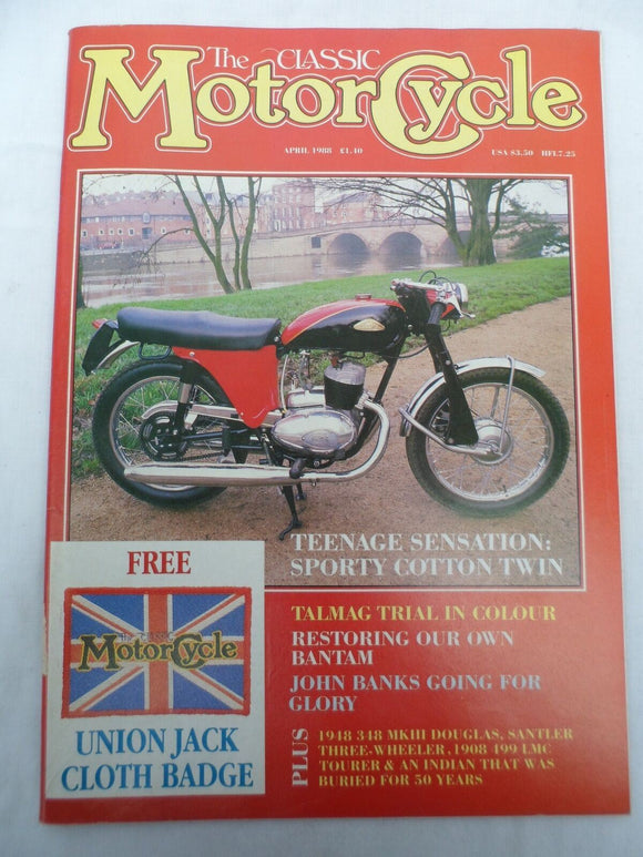 The Classic Motorcycle - April 1988 - Bantam - Douglas
