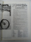 The Classic Motorcycle - Sep 1987 - Excelsior Talisman - Royal Enfield