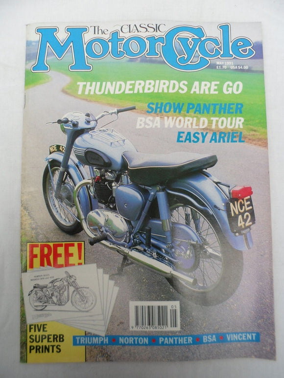 The Classic Motorcycle - May 1991 - Panther - BSA - Ariel