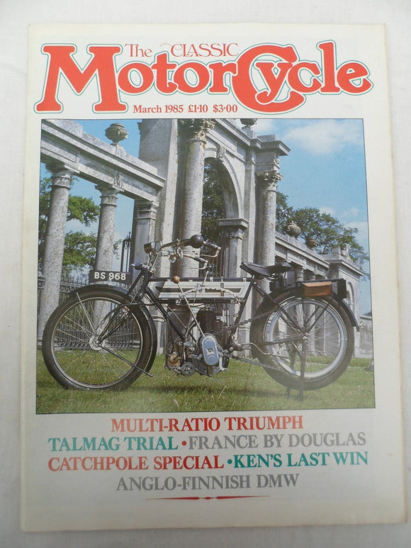 The Classic Motorcycle - March 1985 - Triumph - DMW -