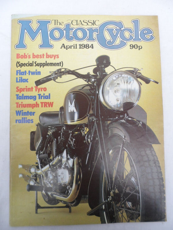 The Classic Motorcycle - April 1984 - Triumph TRW