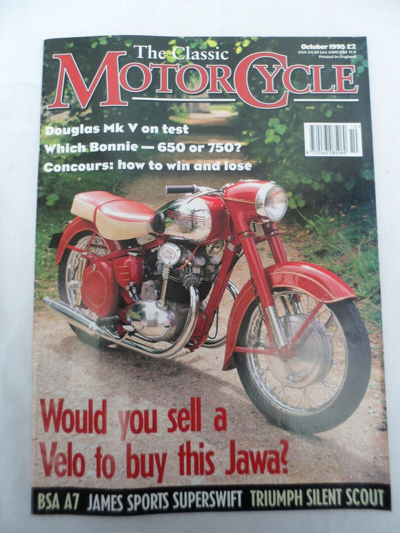 The Classic Motorcycle - Oct 1995 - 650 or 750 Bonneville