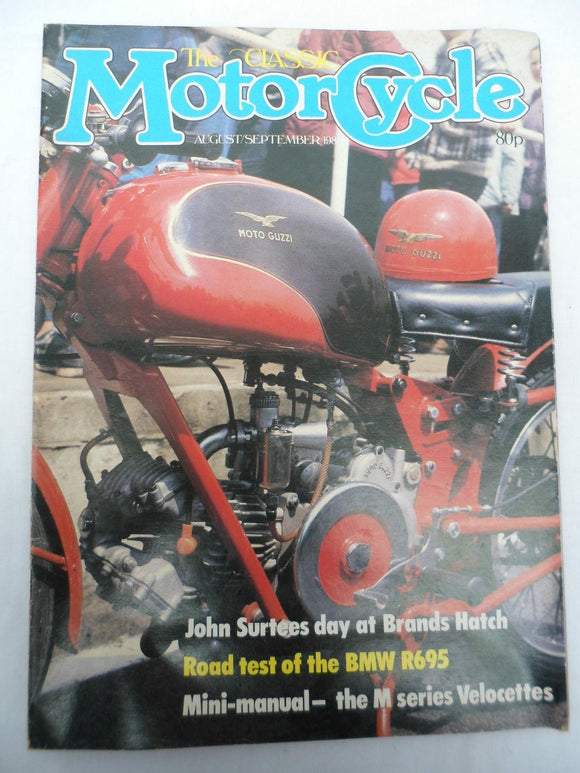 The Classic Motorcycle - Aug/Sept 1981 - BMW R695 - Velocette M
