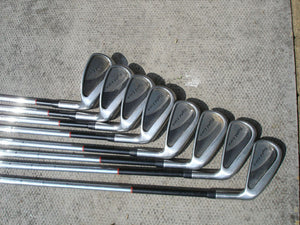 Adams Tight Lies tour Regular  steel shaft golf clubs irons 3,4,5,6,7,8,9, PW