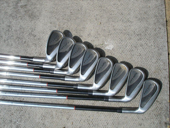 Adams Tight Lies tour Regular  steel shaft golf clubs irons 3,4,5,6,7,8,9, PW
