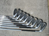Adams Tight Lies tour Regular  steel shaft golf clubs irons 3,4,5,6,7,8,9, PW