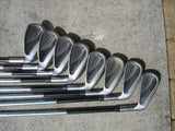 Adams Tight Lies tour Regular  steel shaft golf clubs irons 3,4,5,6,7,8,9, PW