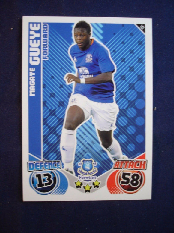 Match Attax 2009/10 - Everton - Magaye Gueye