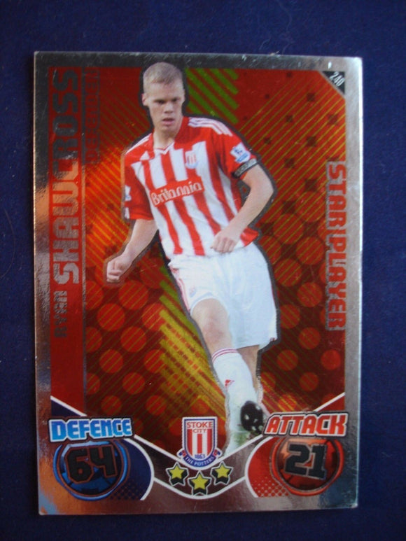 Match Attax 2009/10 - Sunderland - Ryan Shawcross - Star Player