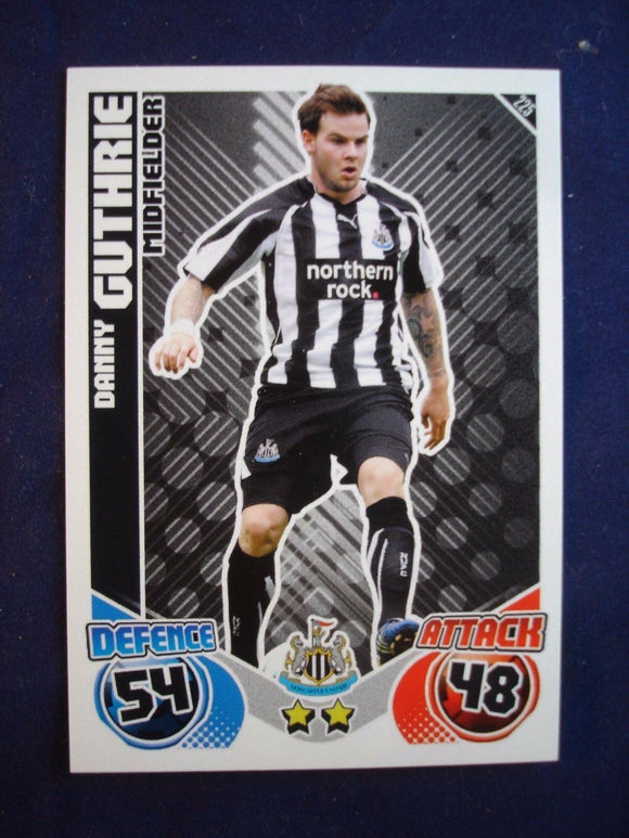 Match Attax 2009/10 - Newcastle - Danny Guthrie