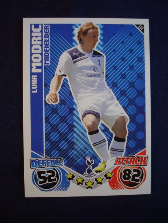 Match Attax 2009/10 - Tottenham - Luka Modric